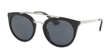 Prada PR 23SS 1AB1A1 Sunglasses in Silver 